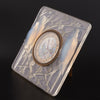 Rene Lalique Art Deco Oplalescent Glass Clock 'Inseperables' - Jeroen Markies Art Deco