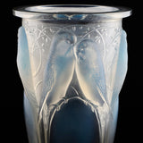 'Ceylan' Rene Lalique Original Opalescent Glass Vase - Jeroen Markies Art Deco