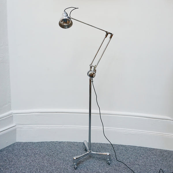 Counterpoise Art Deco Chrome Trolley Lamp. 1950s Lamp. - Jeroen Markies Art Deco