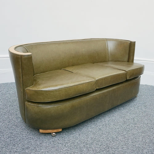 An Art Deco three seat sofa by Maurice Adams - Jeroen Markies Art Deco