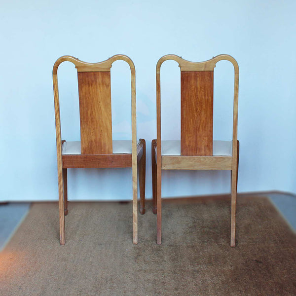 Art Deco side chairs by Maple & Co at Jeroen Markies 
