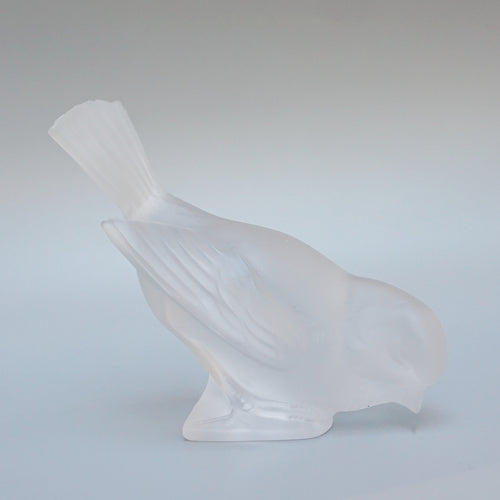 Moineau Timide Lalique Glass Paperweight - Jeroen Markies Art Deco