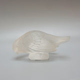 'Moineau Sournois' Lalique Glass Sparrow - Jeroen Markies Art Deco