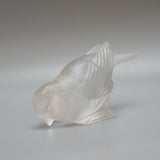 'Moineau Timide' Rene Lalique Glass Paperweight - Jeroen Markies Art Deco