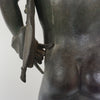 Narcissus by Michele Amodio Late 19th Century Bronze Sculpture - Jeroen Markies Art Deco