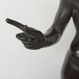 Narcissus by Michele Amodio Late 19th Century Bronze Sculpture - Jeroen Markies Art Deco