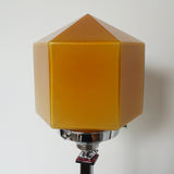 Amber Art Deco Lamp. Mid Century Lighting Lamp Art Deco - Jeroen Markies Art Deco\
