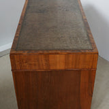 An Art Deco Burr Walnut Veneered Writing Desk 75cm x 106cm x 58cm - Jeroen Markies Art Deco