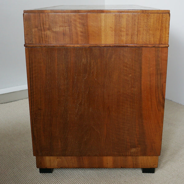 An Art Deco Burr Walnut Veneered Writing Desk 75cm x 106cm x 58cm - Jeroen Markies Art Deco