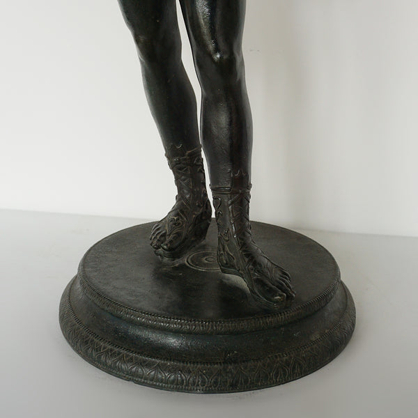 Narcissus by Michele Amodio Late 19th Century Bronze Sculpture - Jeroen Markies Art Deco