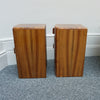 Art Deco Burr and figured walnut bedside cabinets original 1930's - Jeroen Markies Art deco