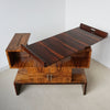 Drinks Table - Walnut and Macassar Ebony Entertaining Table - Art Deco - Jeroen Markies Art Deco