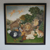 The Peaceable Kingdom by Beryl Cook - 1996 Painting - Animal Kingdom - Jeroen Markies Art Deco