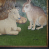 The Peaceable Kingdom by Beryl Cook - 1996 Painting - Animal Kingdom - Jeroen Markies Art Deco