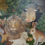 The Peaceable Kingdom by Beryl Cook - 1996 Painting - Animal Kingdom - Jeroen Markies Art Deco