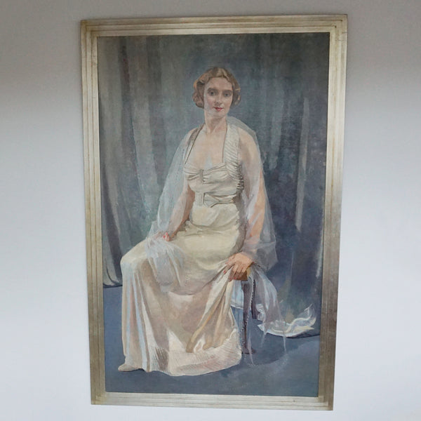 Portrait of a Society Lady thought to be Dame Anna Neagle