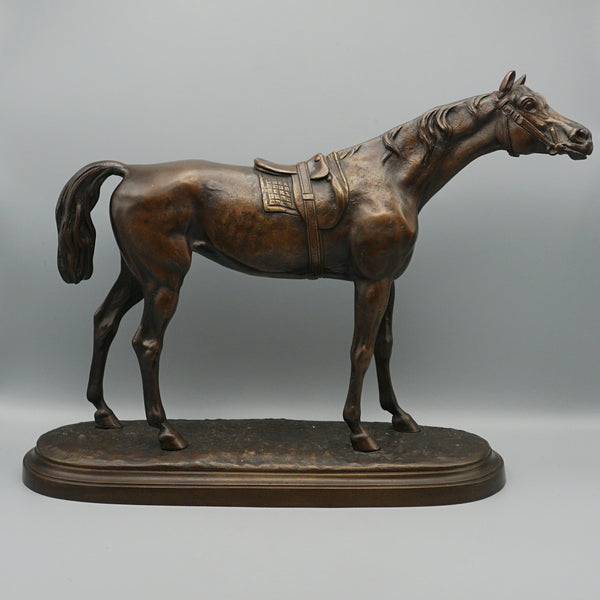 Racehorse by Isidore Jules Bonheur Bronze Sculpture - Jeroen Markies Art Deco