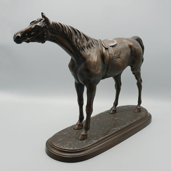 Racehorse by Isidore Jules Bonheur Bronze Sculpture - Jeroen Markies Art Deco