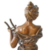 Emmanuel Villanis 'Sapho'' Large Bronze Sculpture - Jeroen Markies Art Deco