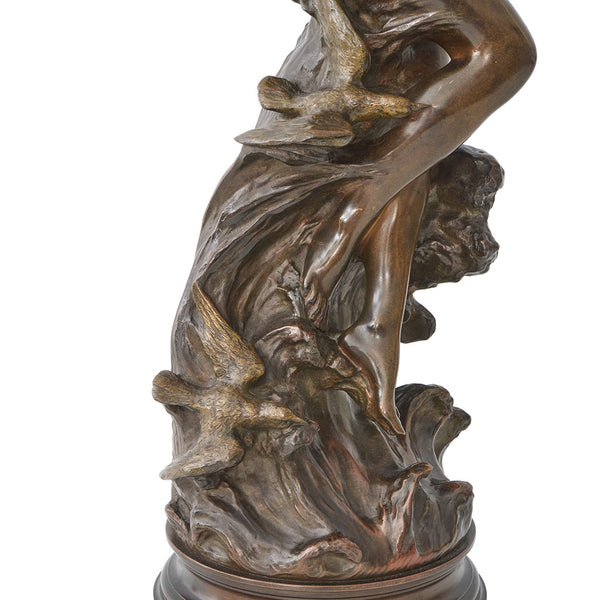 'Etoile de Mer' by Edouard Drouot Art Nouveau Bronze Sculpture - Jeroen Markies Art Deco