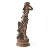 'L'Echo' Art Nouveau Bronze Sculpture of a young maiden - Jeroen Markies Art Deco