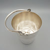 An Art Deco silver plated ice bucket by Suckling & Co with original strainer. In excellent condition