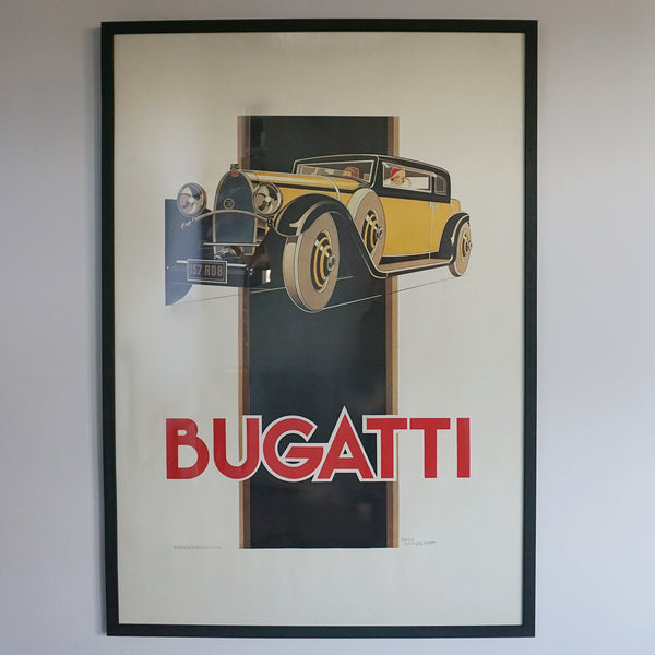 Bugatti Poster - Rene Vincent - 1960s Car Poster - Jeroen Markies Art Deco