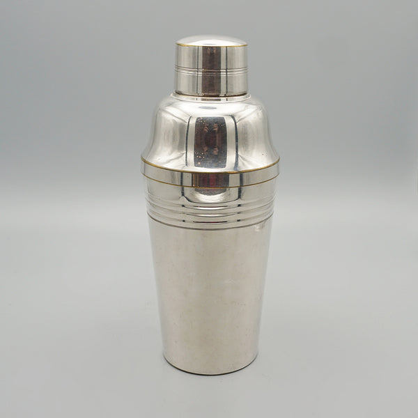 Art Deco French Cocktail Shaker by Lancel Paris, Silver Plated - Jeroen Markies Art Deco