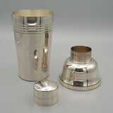 Art Deco French Cocktail Shaker by Lancel Paris, Silver Plated - Jeroen Markies Art Deco