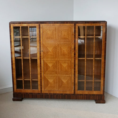 Art Deco Cabinet by Heal's of London - English Art Deco - Burr Walnut - Jeroen Markies Art Deco