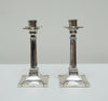 Edwardian Silver Candle Sticks - Jeroen Markies Art Deco