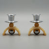 Pair of Art Deco Style Candlesticks - Jeroen Markies Art Deco