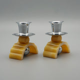 Pair of Art Deco Style Candlesticks - Jeroen Markies Art Deco