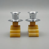 Pair of Art Deco Style Candlesticks - Jeroen Markies Art Deco