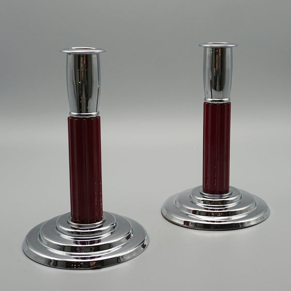 Pair of Art Deco Candlesticks - Jeroen Markies Art Deco