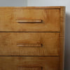 English Art Deco Satin Birch Chest of Drawers - 1930's - Jeroen Markies Art Deco 