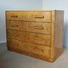 English Art Deco Satin Birch Chest of Drawers - 1930's - Jeroen Markies Art Deco 