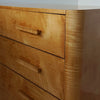 English Art Deco Satin Birch Chest of Drawers - 1930's - Jeroen Markies Art Deco 