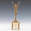 'Dourga' Demetre Chiparus Bronze Sculpture - Original Art Deco Bronze Sculpture.- Jeroen Markies Art Deco