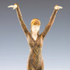 'Dourga' Demetre Chiparus Bronze Sculpture - Original Art Deco Bronze Sculpture.- Jeroen Markies Art Deco