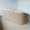 Original Art Deco Cloud Sofa with Walnut and Cream Leather Upholstery - Jeroen Markies Art Deco