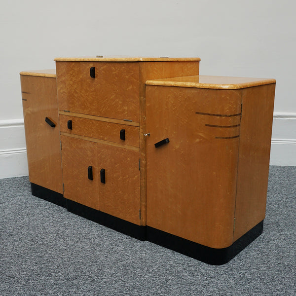 Art Deco Birdseye Maple Sideboard - Jeroen Markies Art Deco