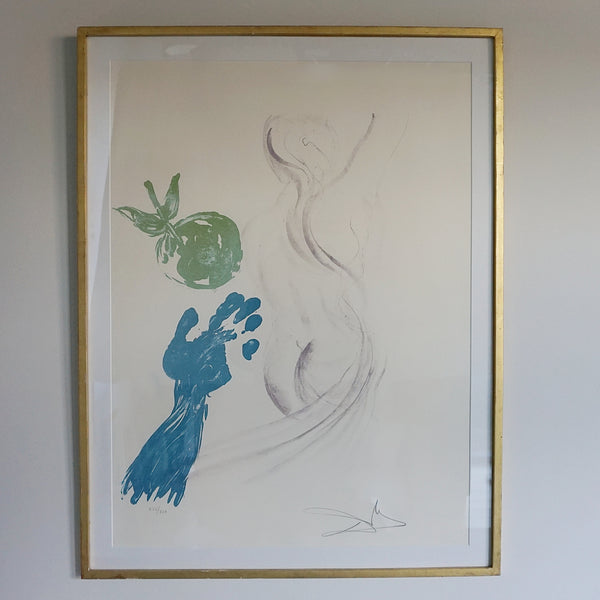 An original signed print by Salvador Dalí from his series 'Ages of life'. Edition 235/300.&nbsp;