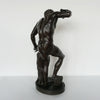 Dancing Faun with Cymbals Late 19th Century Italian Bronze - Jeroen Markies Art Deco