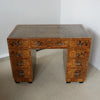 An Art Deco Burr Walnut Veneered Writing Desk 75cm x 106cm x 58cm - Jeroen Markies Art Deco