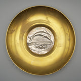 Dolphin Dish - designed by Ilianis Lalaounis - Silver Serving Dish - Tableware - Jeroen Markies Art Deco