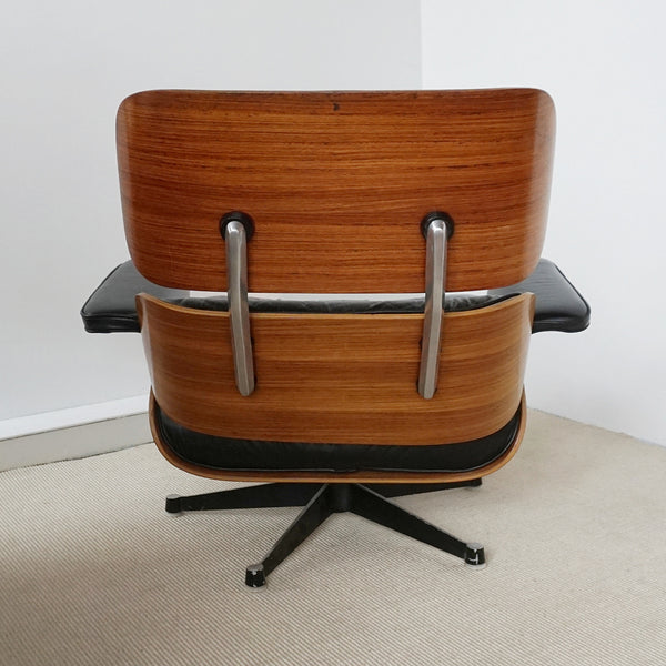 Original Late 1950's/Early 1960's Herman Miller Eames Chairs for Hille with Original Ottoman - Jeroen Markies Art Deco