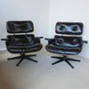 Original Late 1950's/Early 1960's Herman Miller Eames Chairs for Hille with Original Ottoman - Jeroen Markies Art Deco