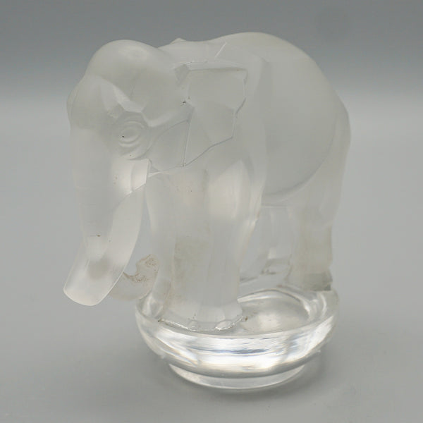 Toby Elephant by Rene Lalique - Art Deco Glass Paperweight - Jeroen Markies Art Deco
