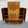 Vintage Art Deco Burr Walnut Cocktail Bar/Cabinet - Jeroen Markies Art Deco